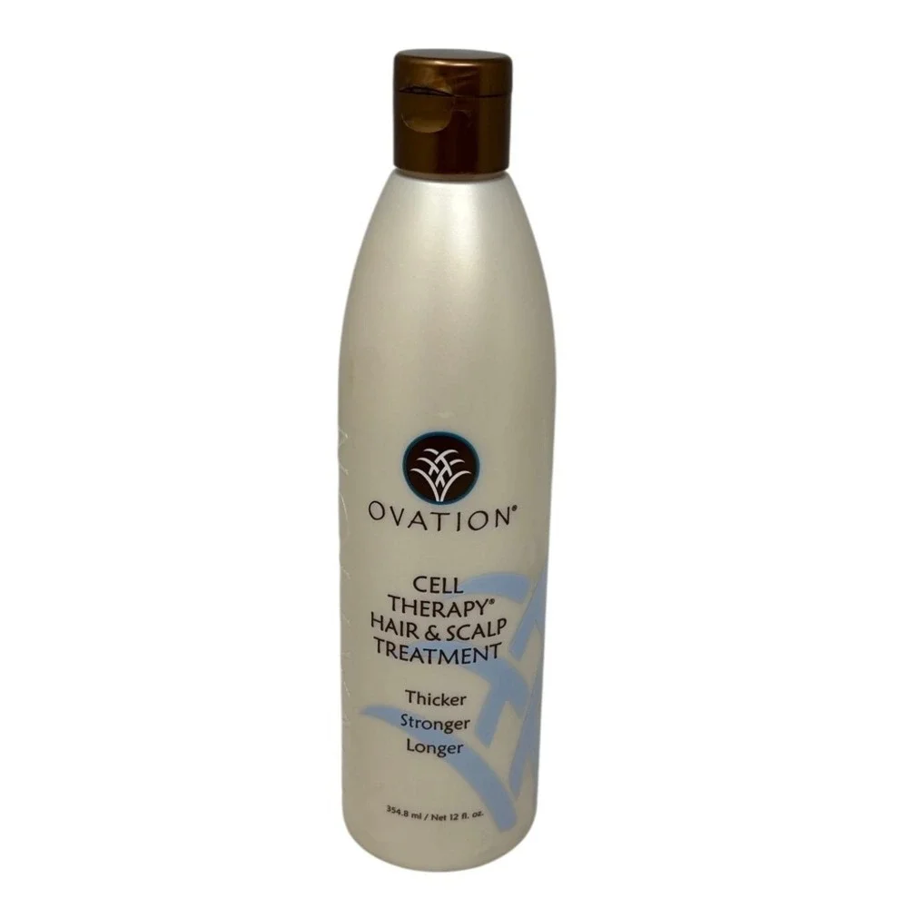 Ovation Cell Therapy Hair Scalp Treatment 12 oz Thicker‎ Stronger Longer